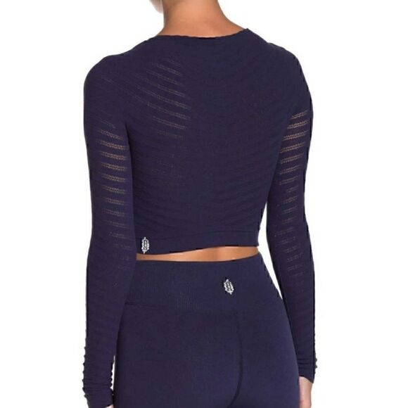 NEW $88 Free People Gone Adrift Long Sleeve Top - Picture 3 of 13